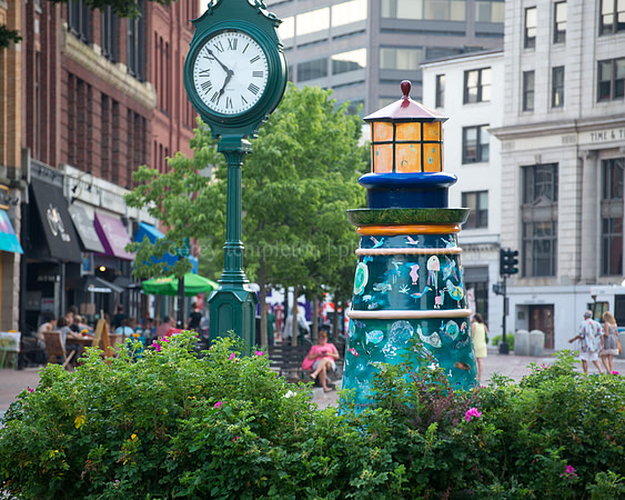Lighthouses on Parade at Monument Square