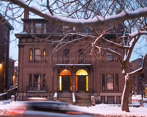 Brick Building at State and Gray Streets