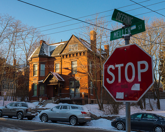 Mellen Street Morning Sun