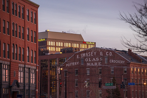 Winter Morning Walk Along Commercial Street