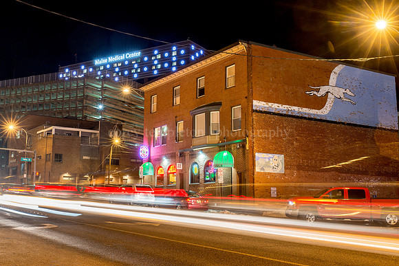 Holiday Lights at Maine Medical Center and Congress Street
