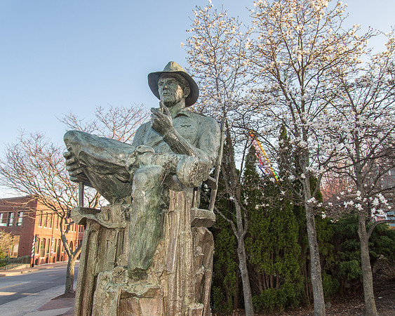 John Ford Statue in Gorham's Corner
