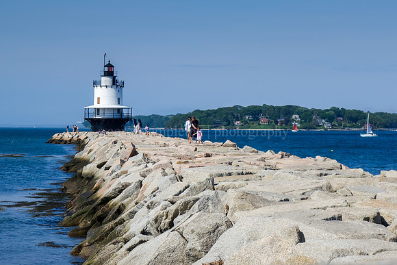 Summer Afternoon at Spring Point Ledge Lighthouse