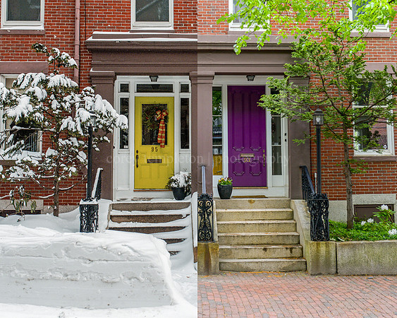 Summer and Winter on Park Street in the West End