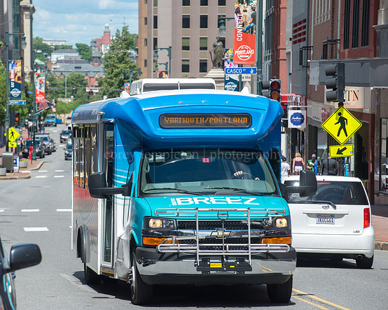 Metro Breez Bus on Congress Street