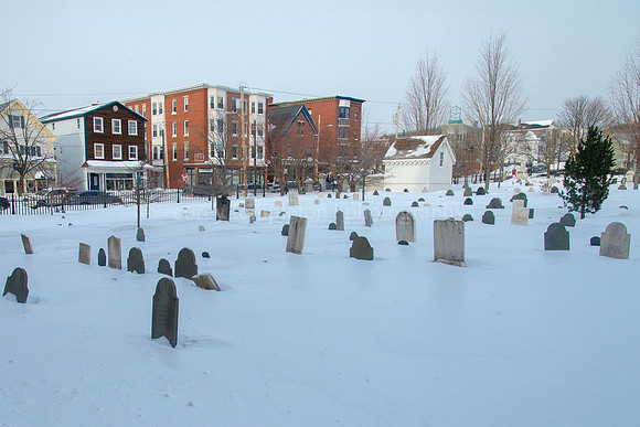 Winter Day in the Eastern Cemetery