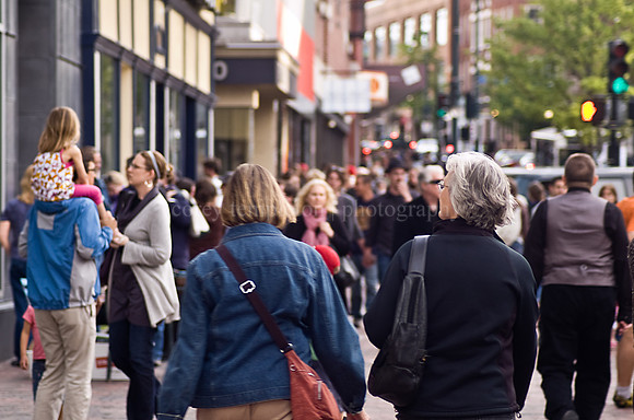 Congress Street Crowd