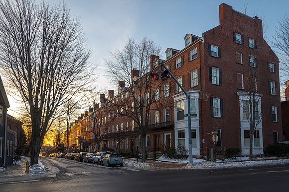 Morning View from Park & Spring Streets