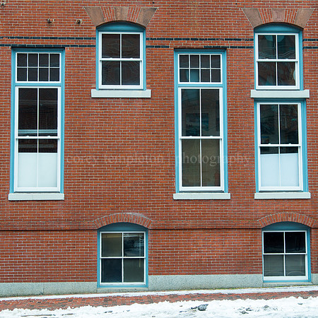 Asymmetrical Windows on Pearl Street