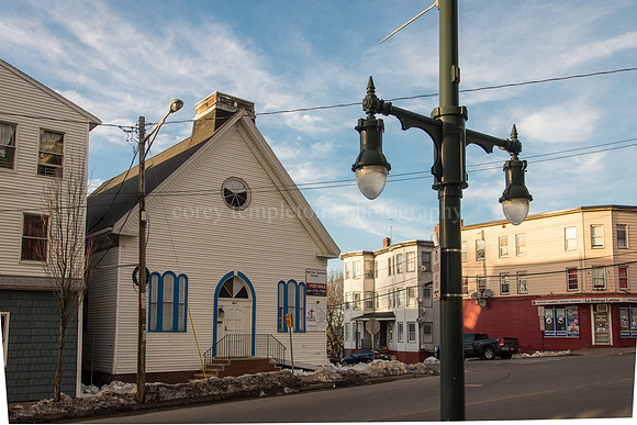 Old Church at Congress and Weymouth Streets in Parkside