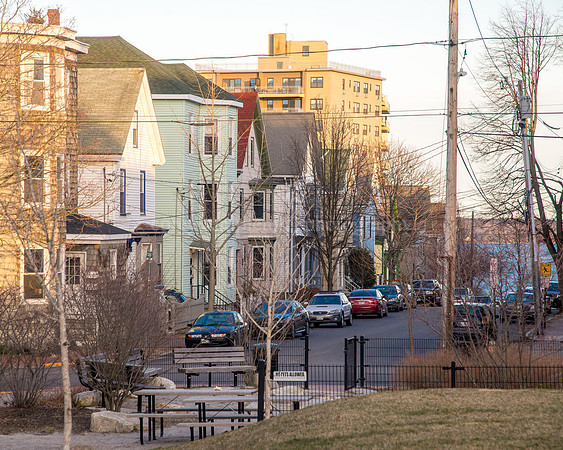 O'Brion Street Towards the Sea, on Munjoy Hill