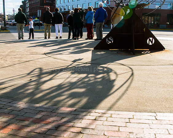 Backs to the World, Untitled-Armillary on Commercial Street