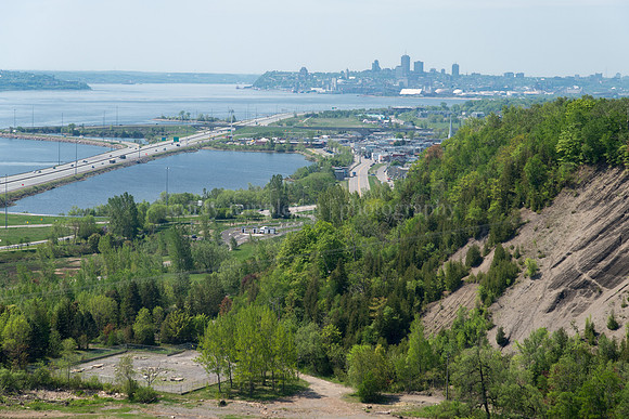 Montmorency Falls in Quebec Canada