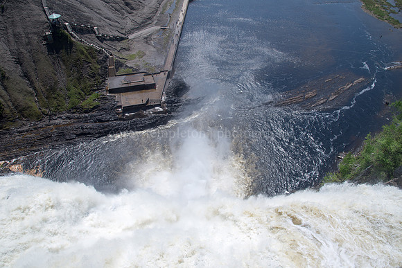 Montmorency Falls in Quebec Canada