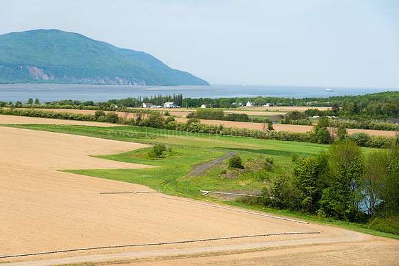 Summertime at the End of Île d'Orléans in Quebec