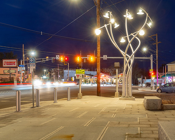 “Luminous Arbor” Sculpture in Woodfords Corner by Aaron Step