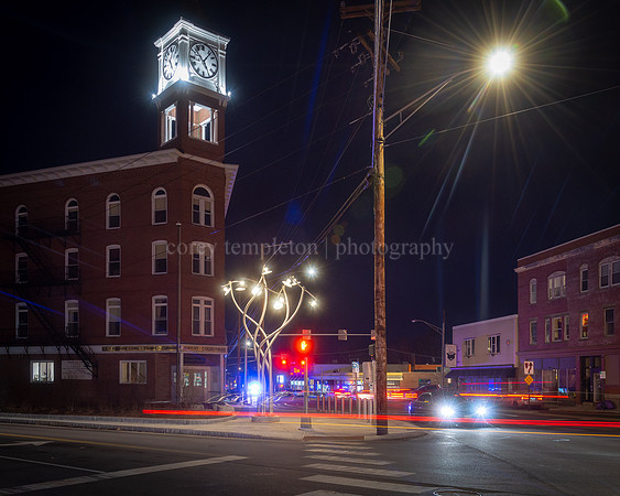 “Luminous Arbor” Sculpture in Woodfords Corner by Aaron Step