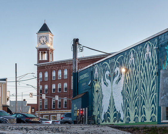 Speedwell Projects Mural by Pat Corrigan and Jenny Gardiner