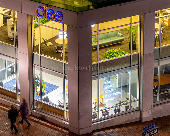 Walking Past the CIEE Offices on Fore Street