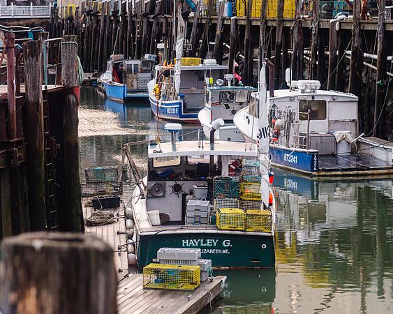 Lobster Boat Hayley G Docked in Portland