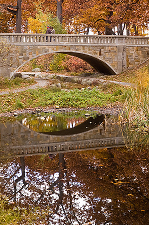 Deering Oaks Bridge