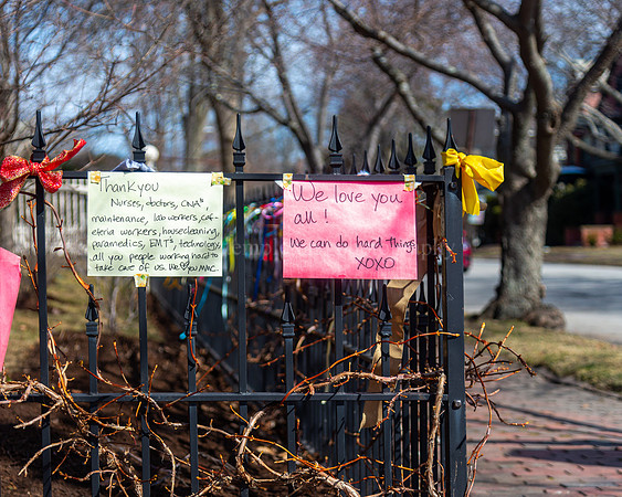 Encouraging Signs in the West End for Hopsital Workers