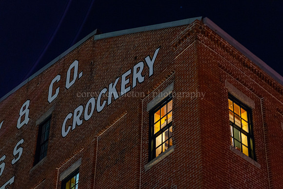Lights on at E Swasey & Company Commercial Street
