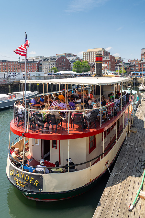 The Islander Docked at Long Wharf