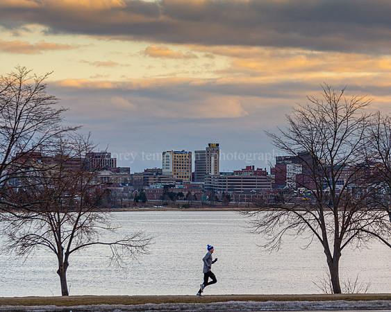 Winter Jog Around Back Cove