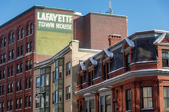 Lafayette Town House and Buildings on Congress Street