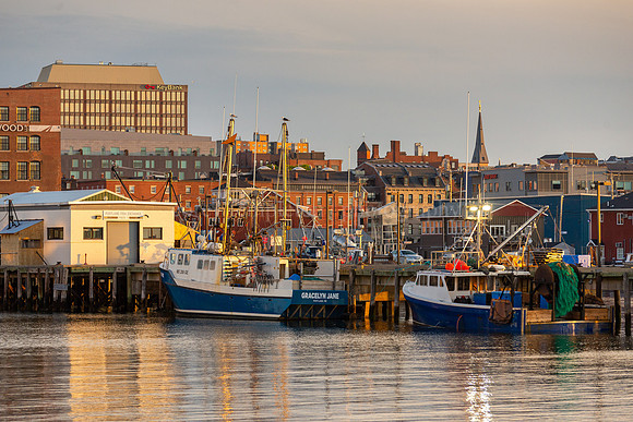 Fishing Vessels on the Portland Waterfront