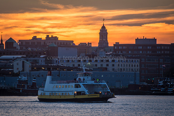 Skyline from South Portland