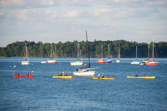 Eastern Promenade and East End Beach Summertime