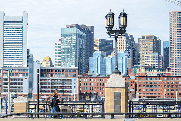 Skyline from Seaport