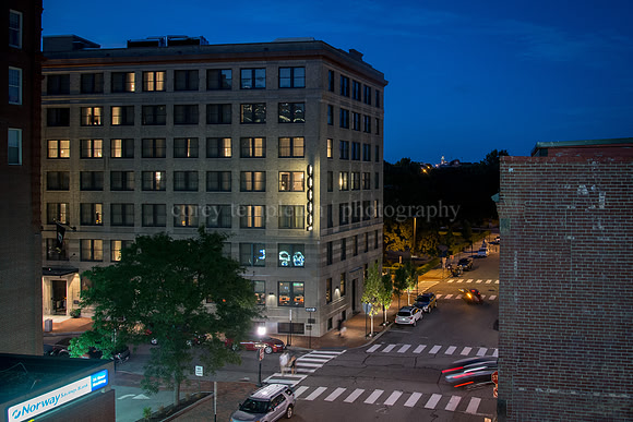 Federal Street at Night