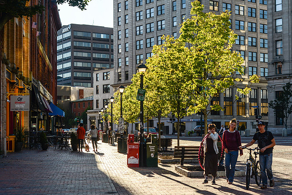 Monument Square Summertime