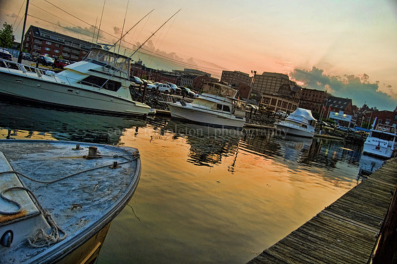 Waterfront Sunset