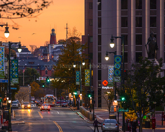 Congress Street - Autumn Sunrise