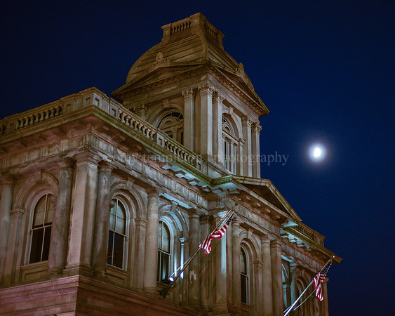 Custom House & Moon