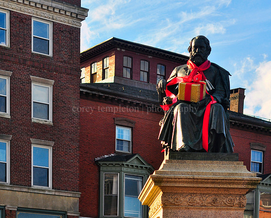 Longfellow Statue