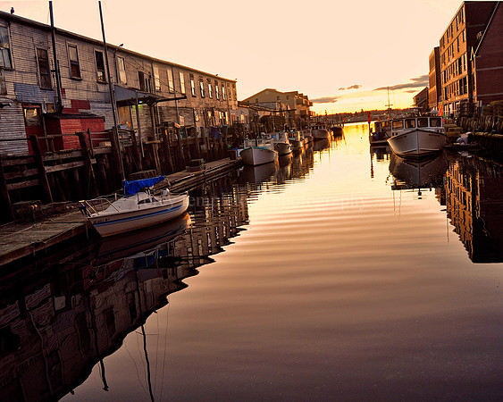 Custom House Wharf Sunrise