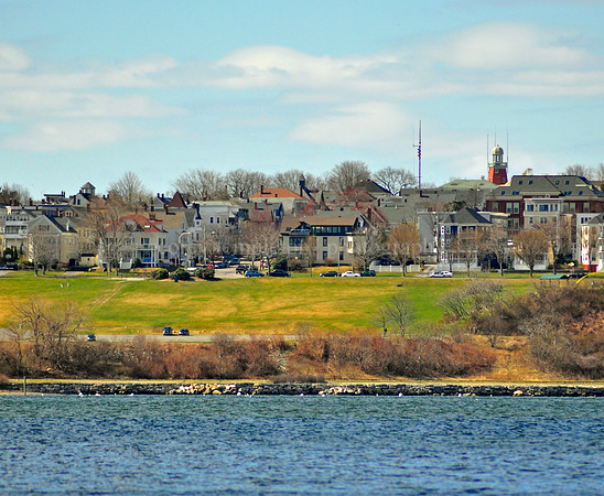 Munjoy Hill from Mackworth Island