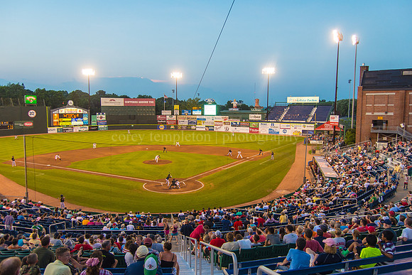 Summer Night at Hadlock Field