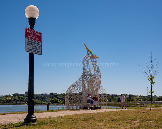 Public Art Back Cove - Dancing for Joy (By the Will of the Peopl