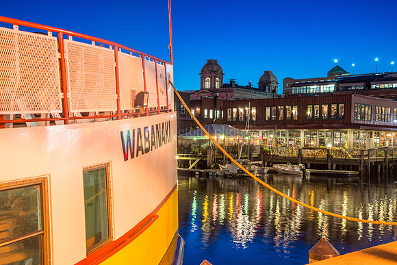 Casco Bay Lines Night View