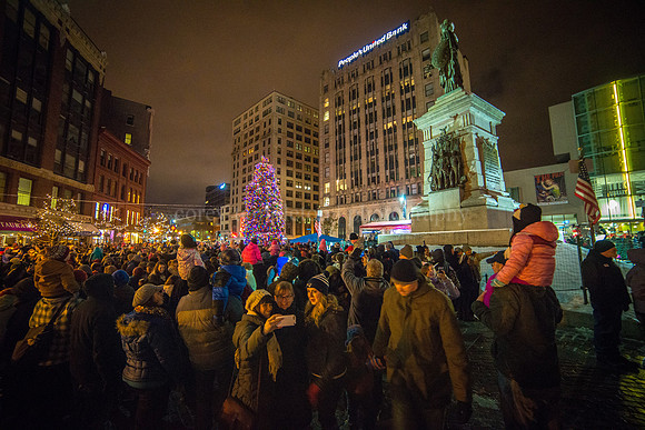 Tree Lighting in Monument Square