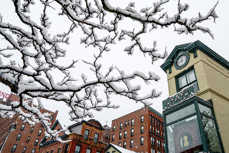 Winter in Congress Square