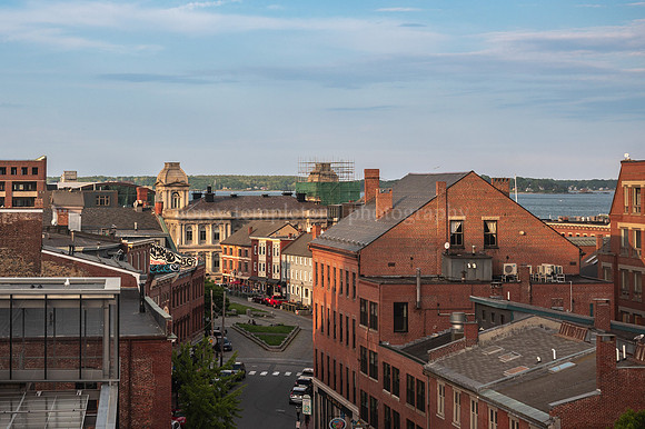 View Above Fore Street, Summer