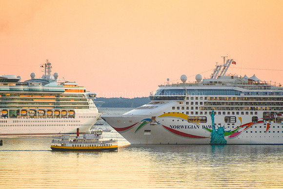 Ships in the Harbor
