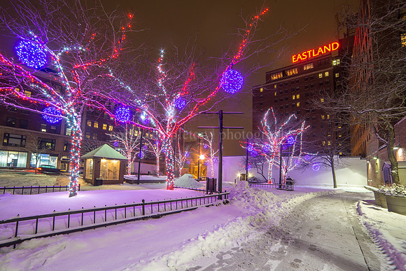 Congress Square Lights, January 2015